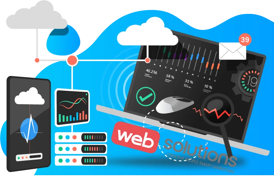 WordPress website designed by Web Solutions